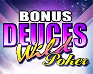 Игровой автомат Bonus Deuces Wild (Дикие двойки) Игровой автомат Bonus Deuces Wild (Дикие двойки)